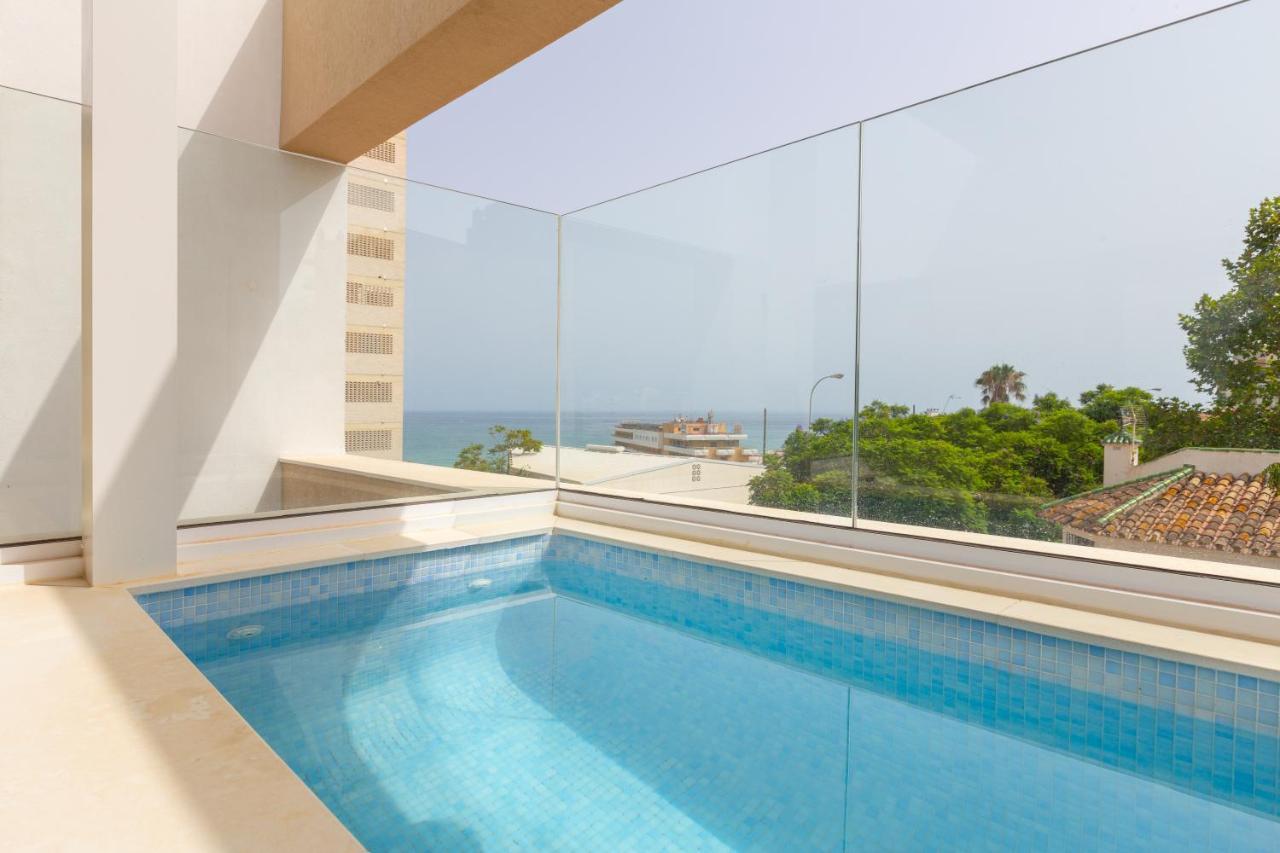 Ferienwohnung Terraza Del Mar: Apartamento Con Terraza Y Piscina Torremolinos Exterior foto