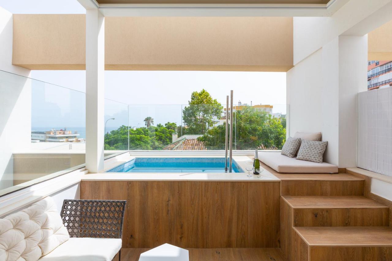 Ferienwohnung Terraza Del Mar: Apartamento Con Terraza Y Piscina Torremolinos Exterior foto